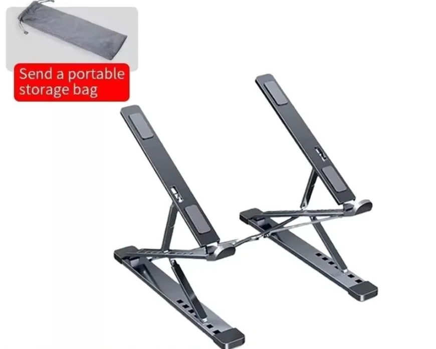 Ergonomiczny stojak na laptopa – regulowany i przenośny podwyższacz biurkowy do biura