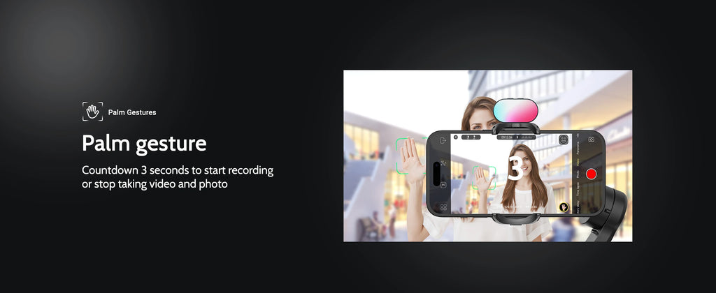 AOCHUAN Smart Xpro: Professional 3-Axis Smartphone Gimbal for Creators