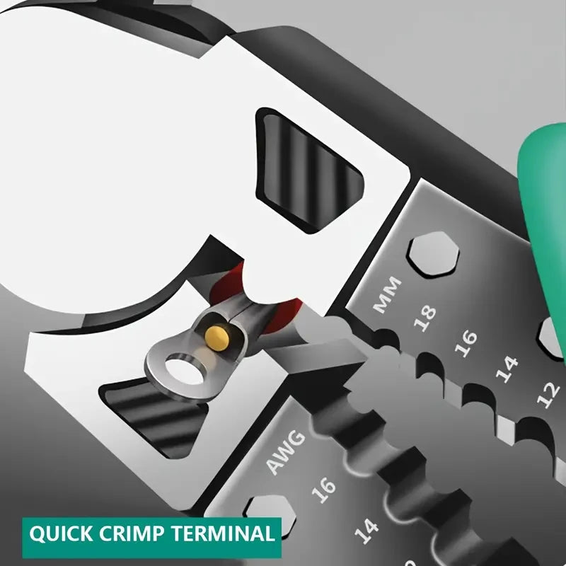 9-Inch Heavy Duty Wire Cutter | Precision Needle Nose Pliers