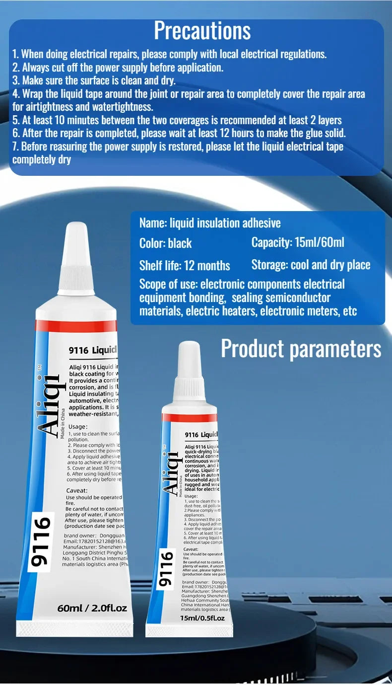 Waterproof High-Temp Electrical & Data Cable Sealant Tape