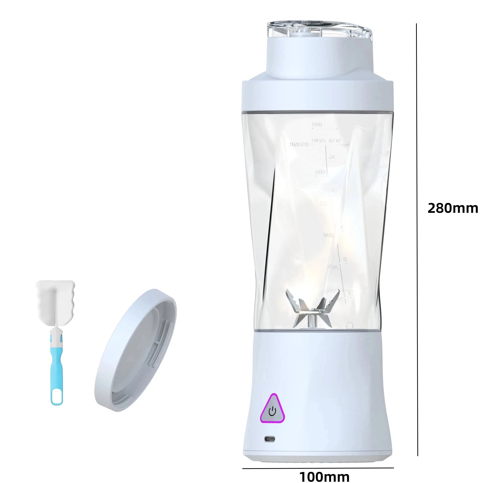 Portable USB Rechargeable Blender & Juicer - 700ML