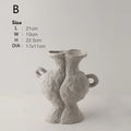Vabena Nordic Ceramic Hydroponic Vase | Table & Bathroom Decor