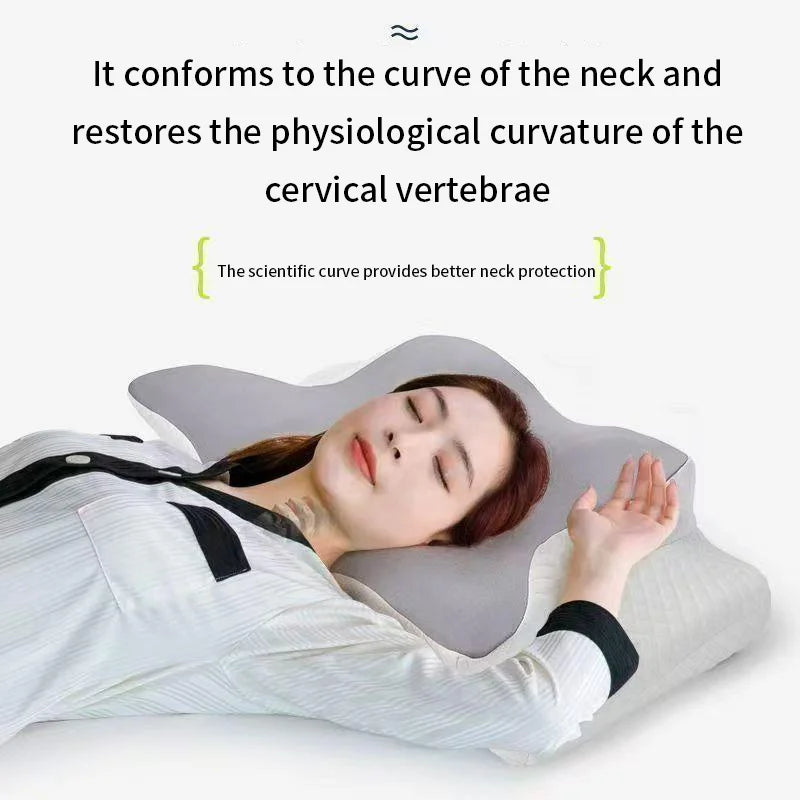 Poduszka ortopedyczna z pianki memory z chłodzeniem – ergonomiczne wsparcie szyi