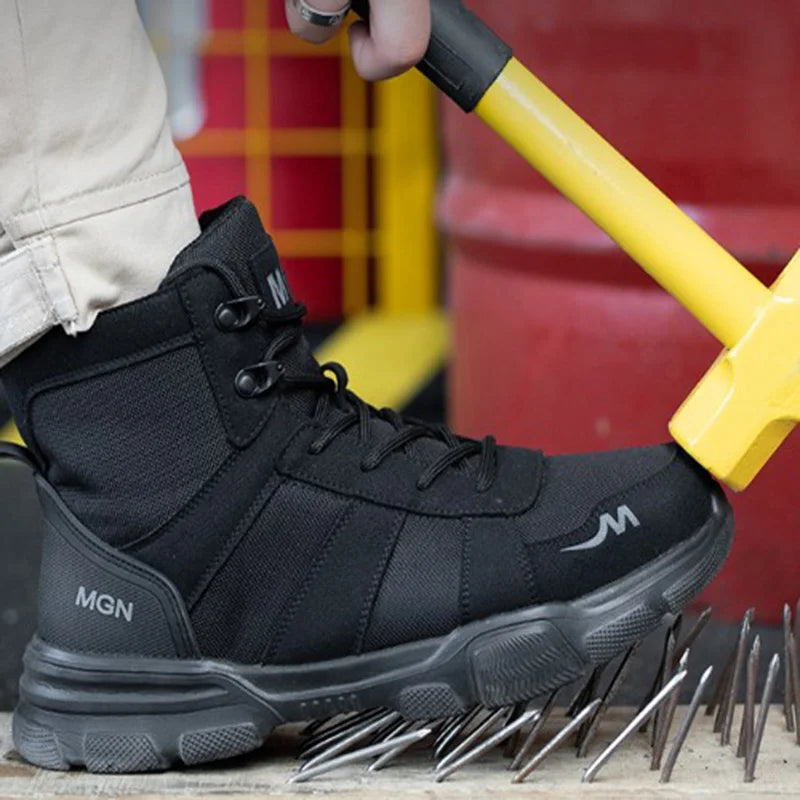 Buty robocze kankeirr przemysłowe antypoślizgowe taktyczne | pełna ochrona