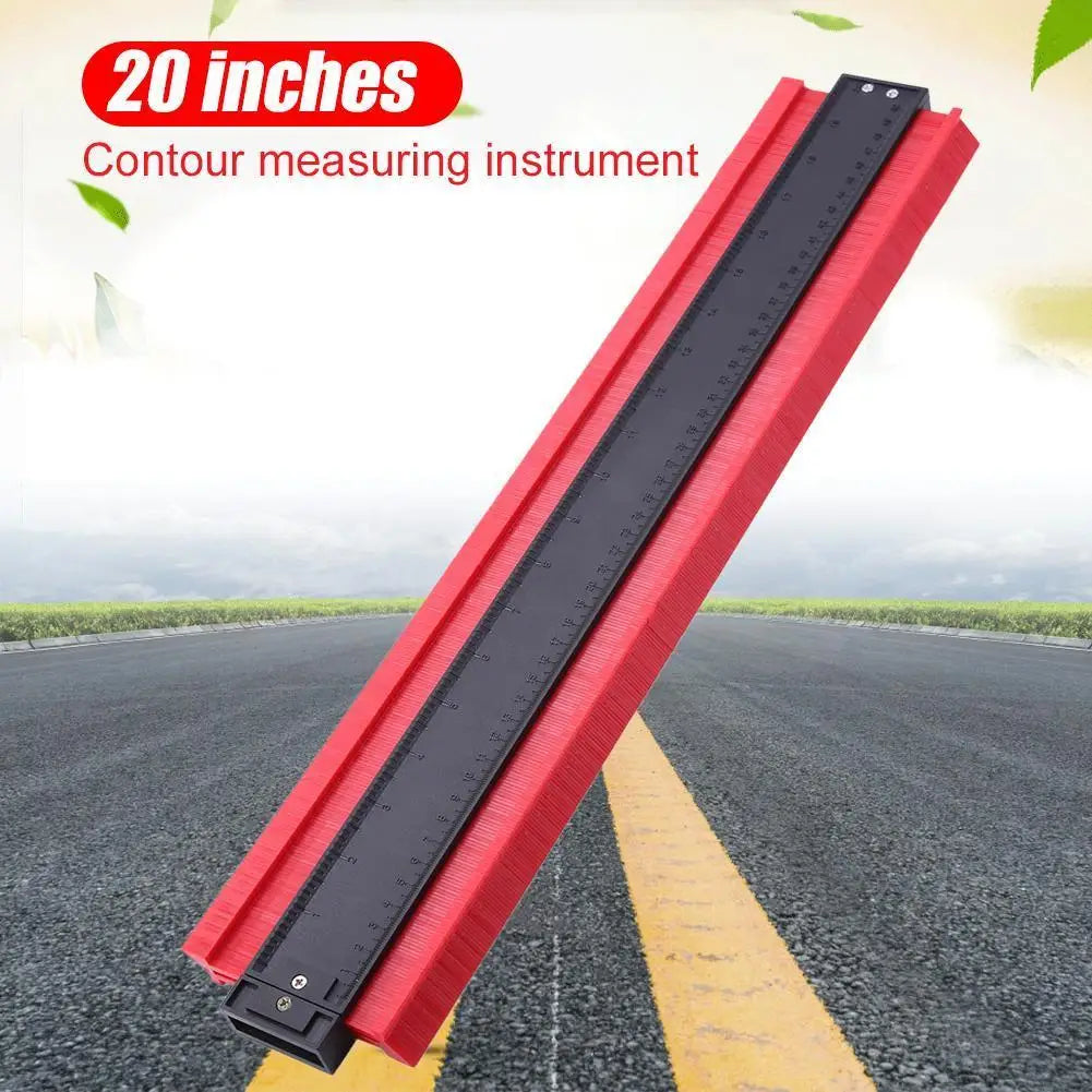 20-Inch Contour Gauge Profile Copy Tool for Tiling & Laminate