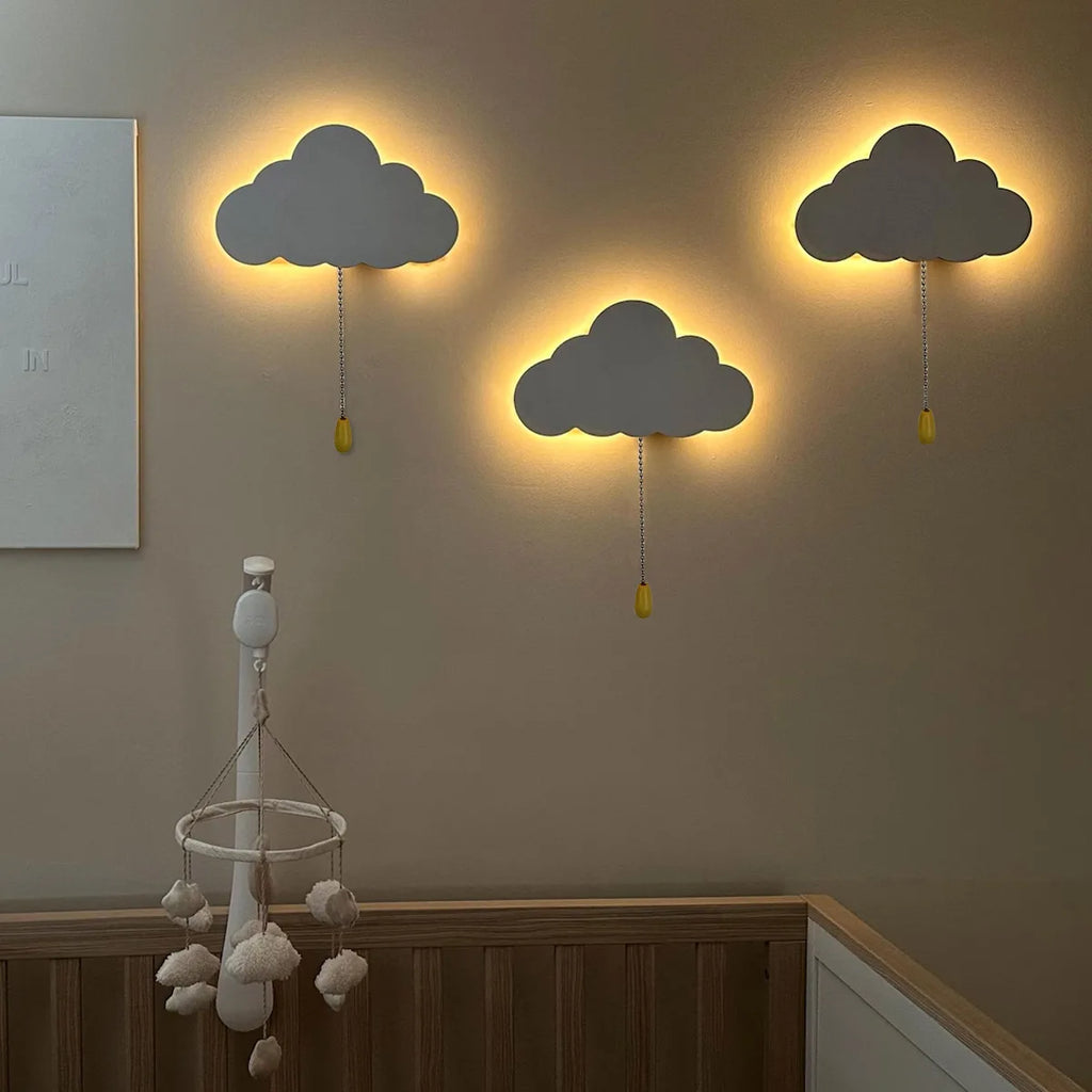 Lampy ścienne chmury cloud light do pokoju dziecięcego i dziecka