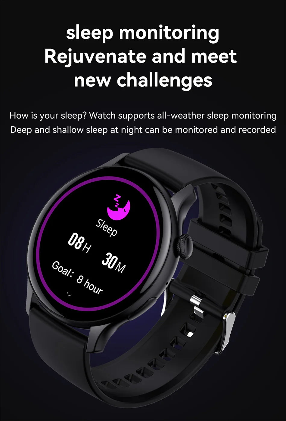 Damski elegancki smartwatch amoled z gps i rozmowami bluetooth