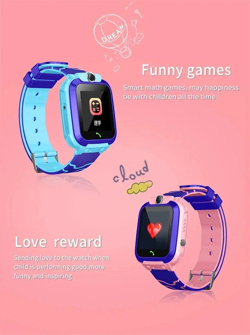 Lenovo 2026 smartwatch dziecięcy 5g – gps, sos, połączenia, kamera, wodoodporny