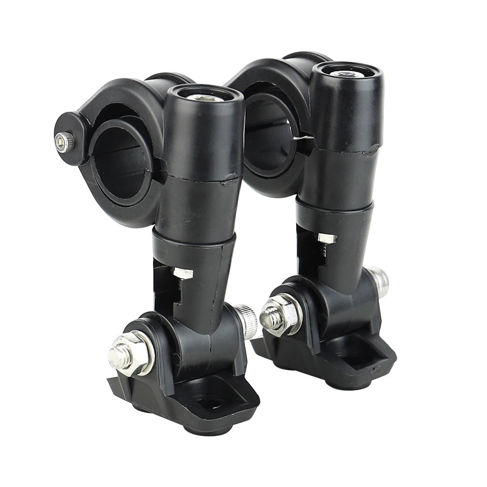Wysokowydajne pomocnicze lampy przeciwmgielne led do motocykli bmw r1200gs, f800gs, k1600 i uniwersalnych | 40w 6000k