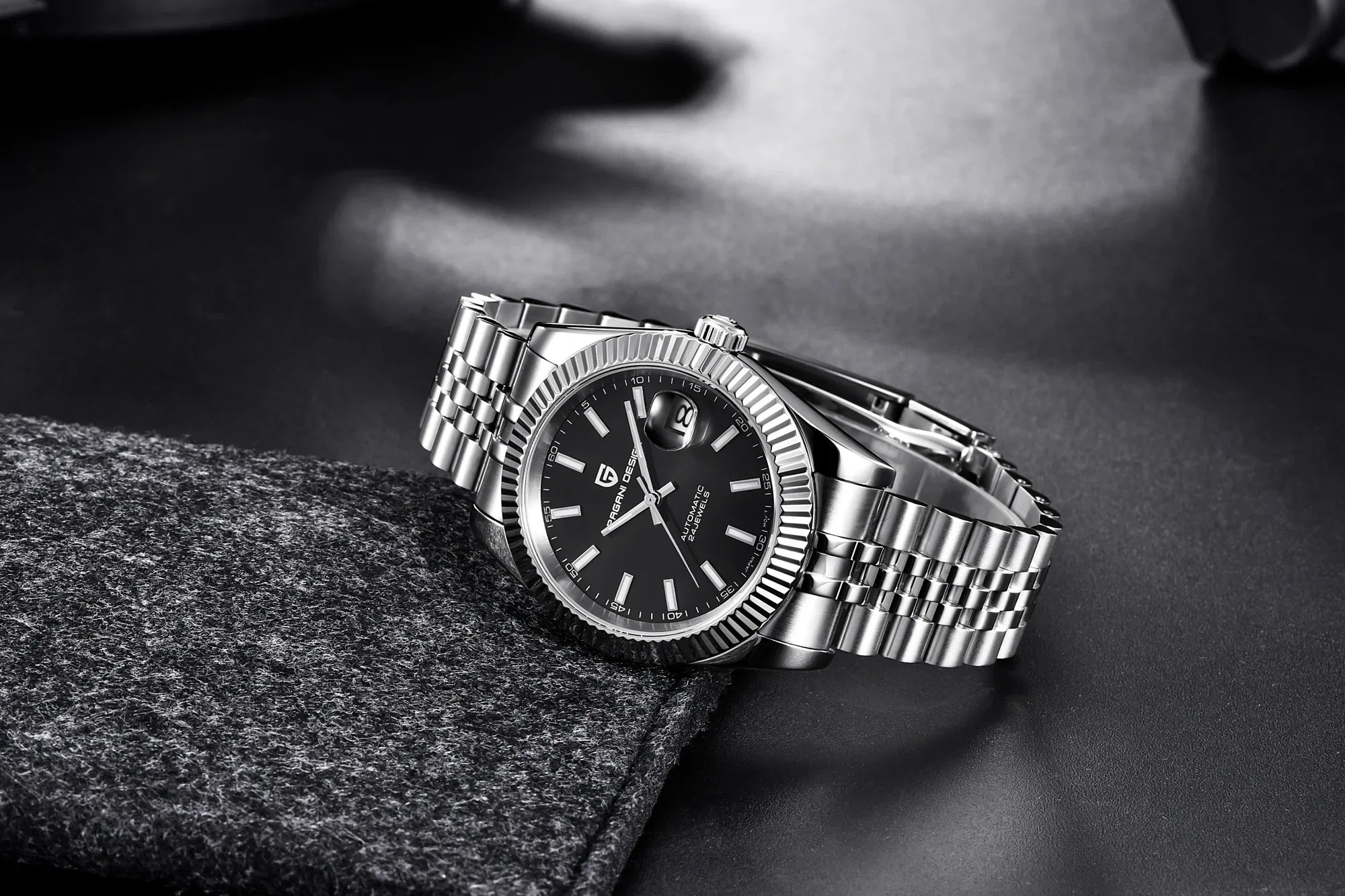 Pagani design 2026 datejust luksusowy męski zegarek mechaniczny pd-1645