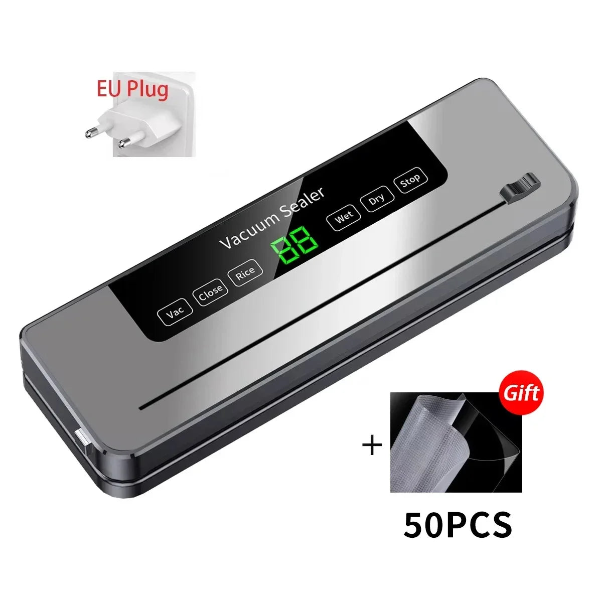 CENRR Electric Vacuum Sealer | Touch Button Food Preservation System