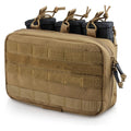 Taktyczna ładownica molle - organizer na magazynki m4/m16 i zestaw medyczny