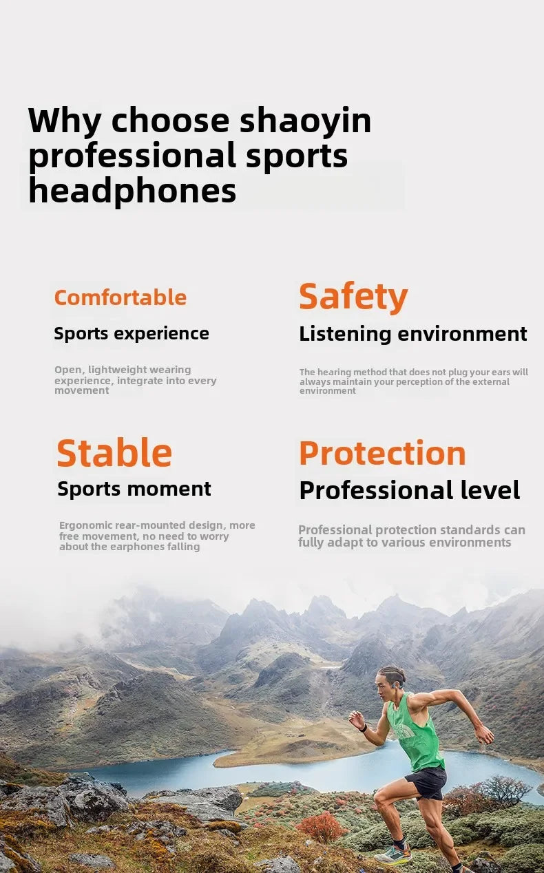 Słuchawki na przewodnictwo kostne shokz openrun pro 2 bluetooth s820 s821mini