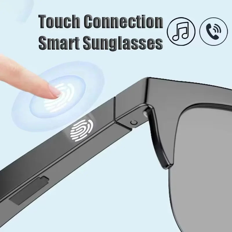 Inteligentne okulary przeciwsłoneczne dixsg z dźwiękiem bluetooth i ochroną przed niebieskim światłem