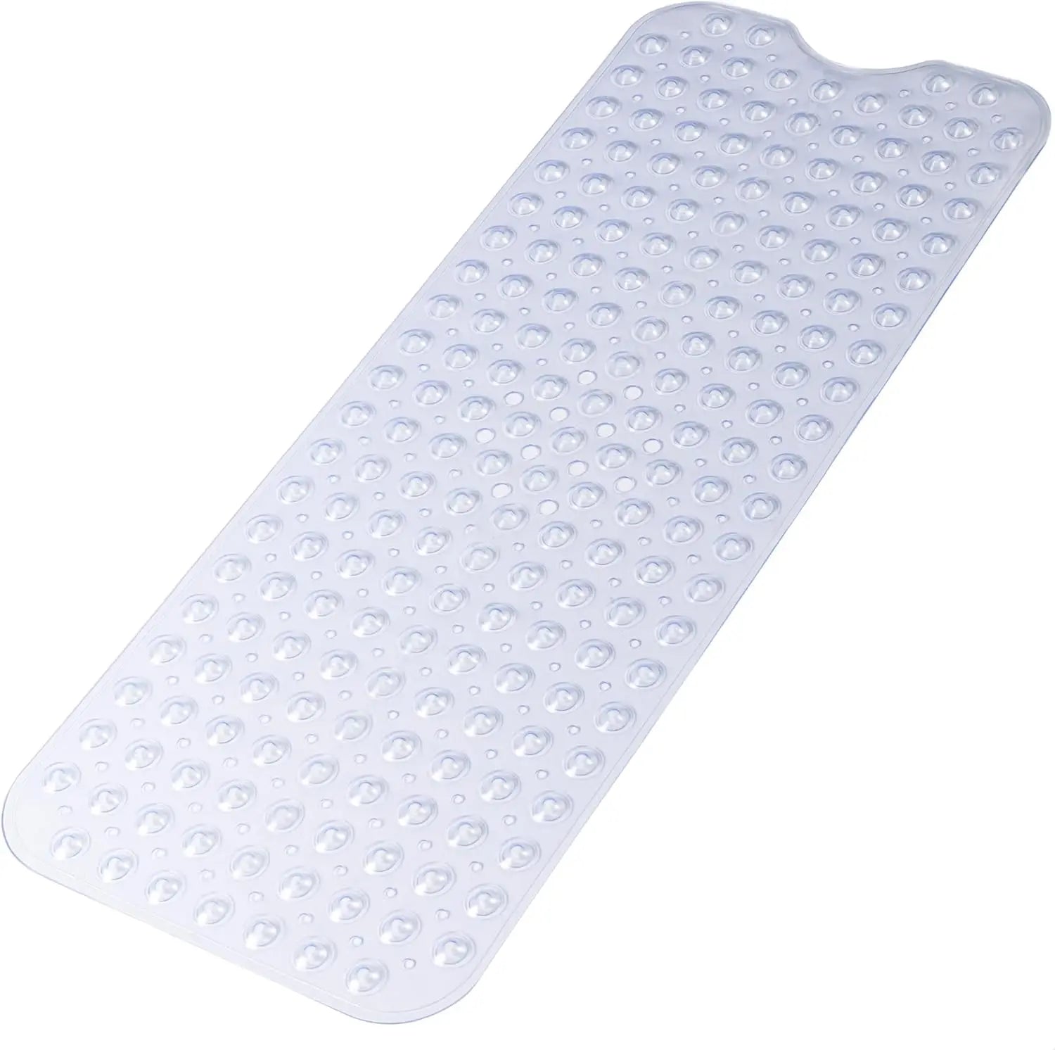 Długa mata kąpielowa z motywem kreskówkowym - antypoślizgowa mata pod prysznic 40x100cm z przyssawkami i otworami drenażowymi