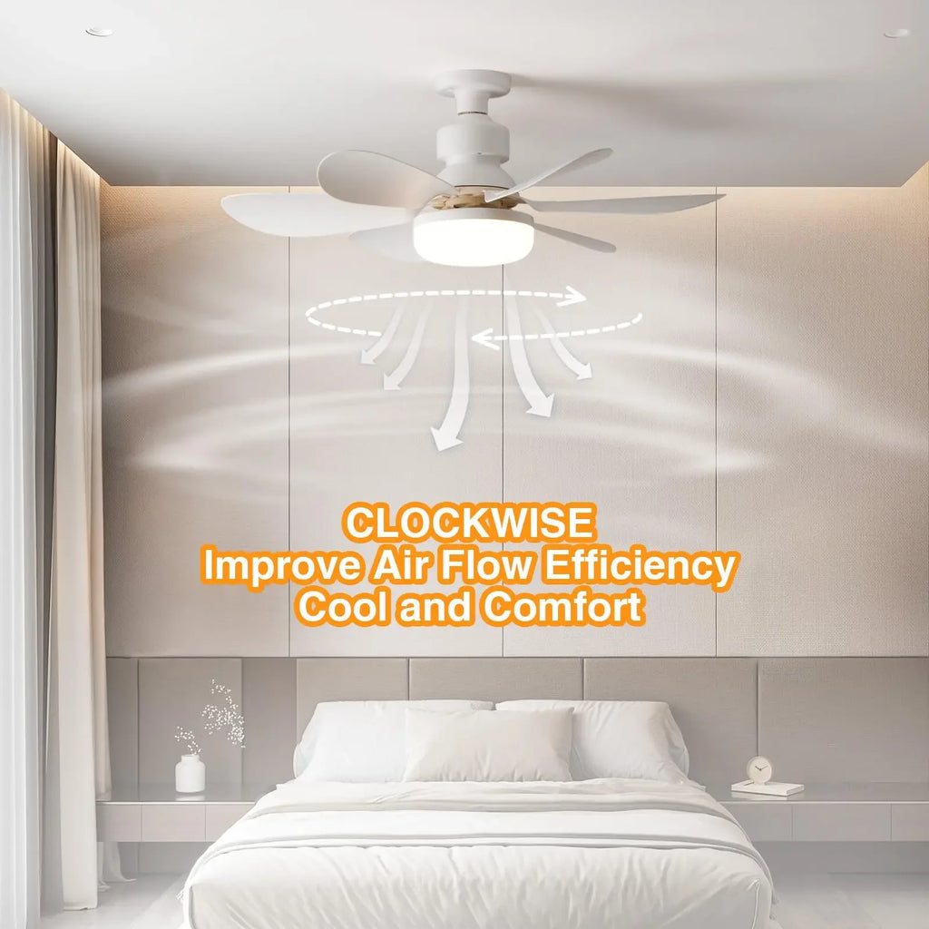Wentylator sufitowy led vabena 40w e27 ze zdalnym ściemnianiem