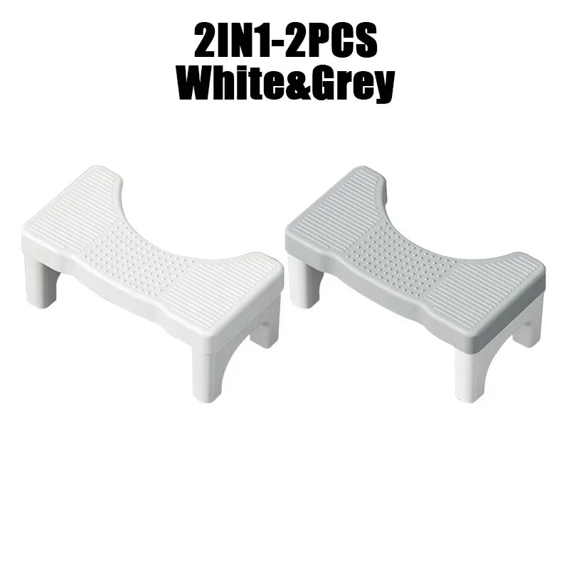 Ergonomiczny podnóżek toaletowy dla dzieci, kobiet w ciąży i osób starszych