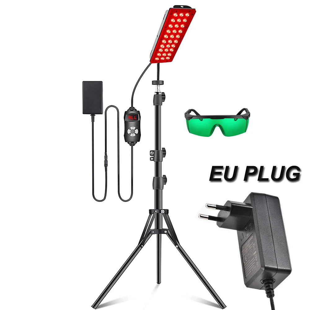 Lampa led do terapii światłem czerwonym i podczerwonym na całe ciało i twarz