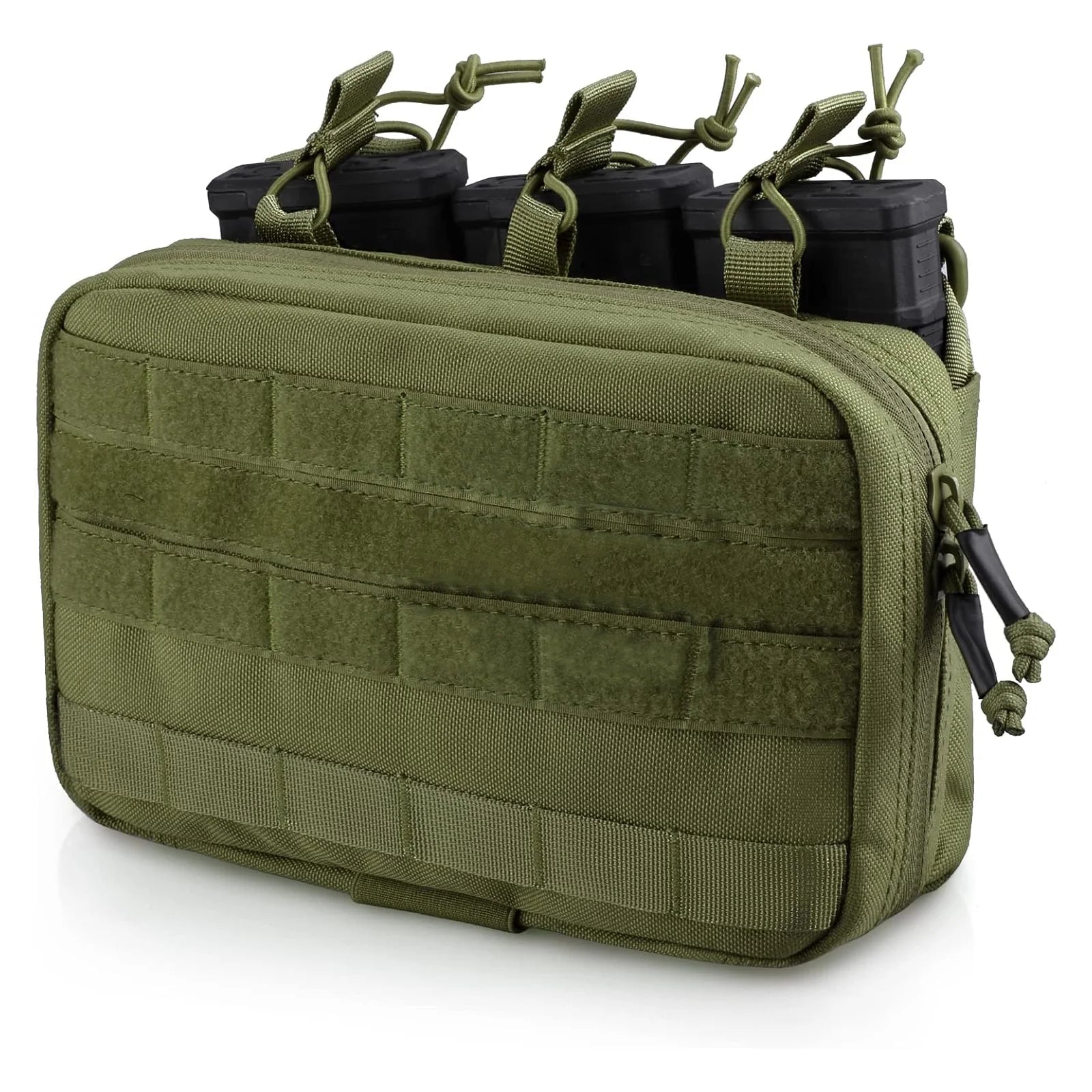 Taktyczna ładownica molle - organizer na magazynki m4/m16 i zestaw medyczny