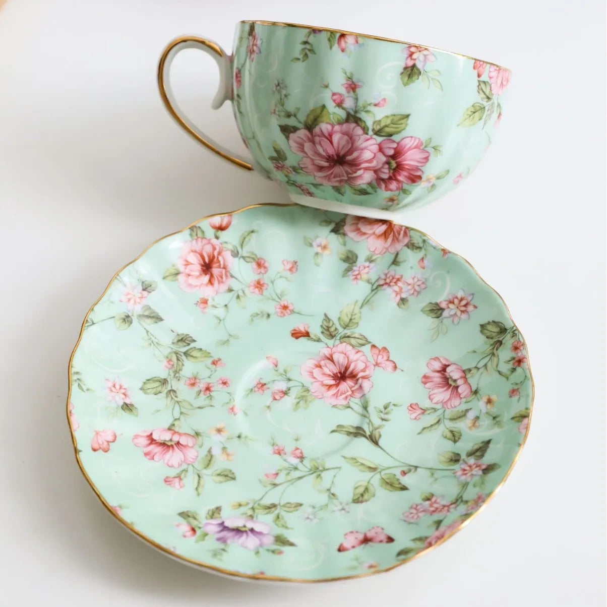 Vabena Luxury Bone China Coffee & Tea Set - Elegant Serveware