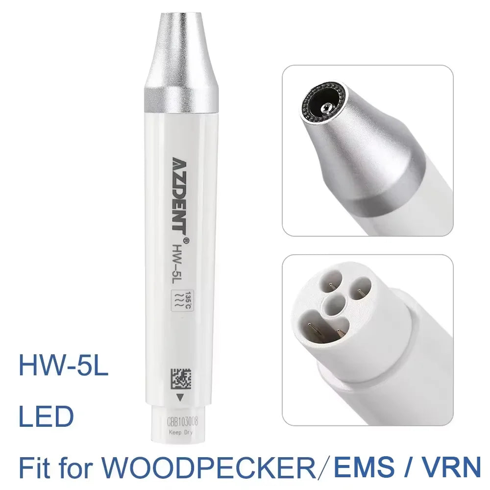 Azdent dentalne ultradźwiękowe końcówki do scalera piezo – sterylizowane w 135°, kompatybilne z satelec, dte, woodpecker, ems, vrn