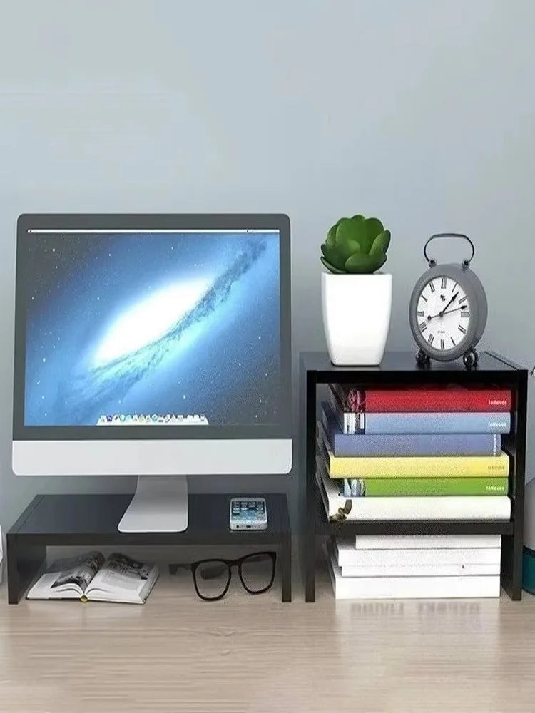 Vabena ergonomiczna podstawka pod monitor do biurka w akademiku - oszczędność miejsca