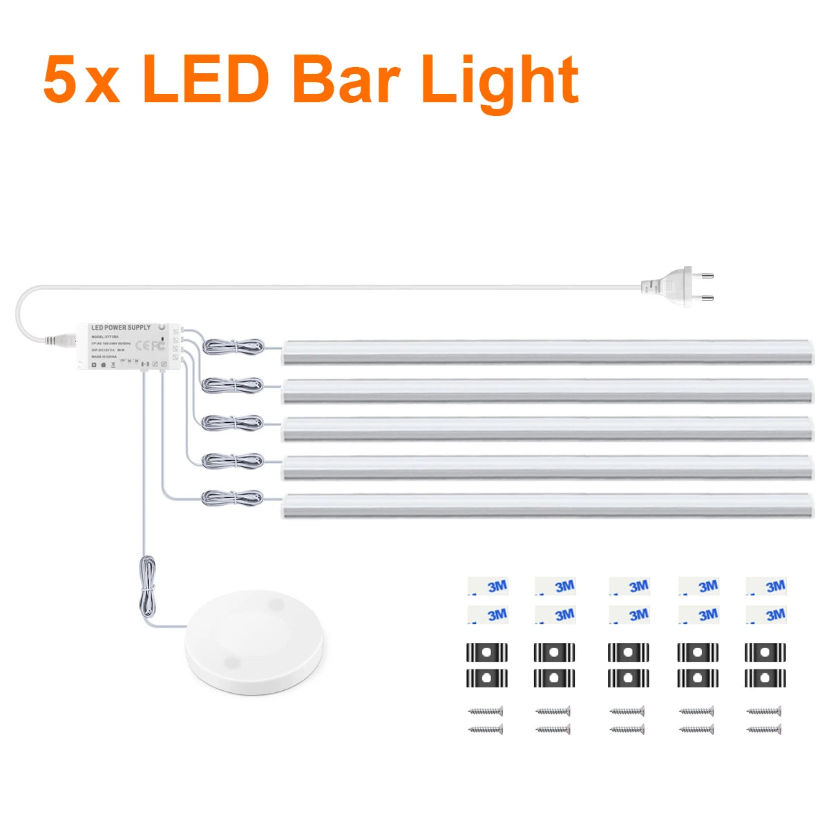 Smart LED Under Cabinet Lighting | Hand Scan Motion Sensor & Dimmer