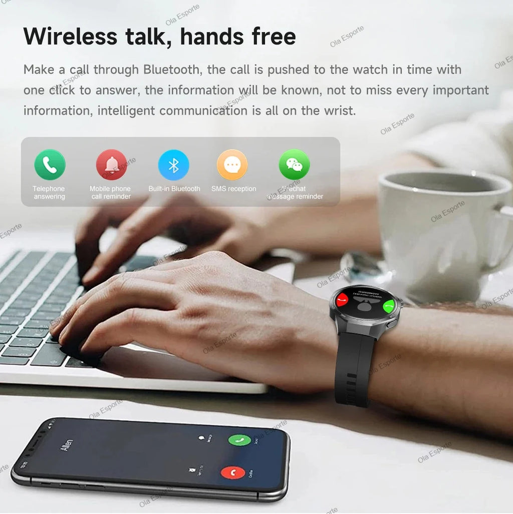 Vabena Watch 5 Pro GPS NFC Smartwatch | AMOLED Display