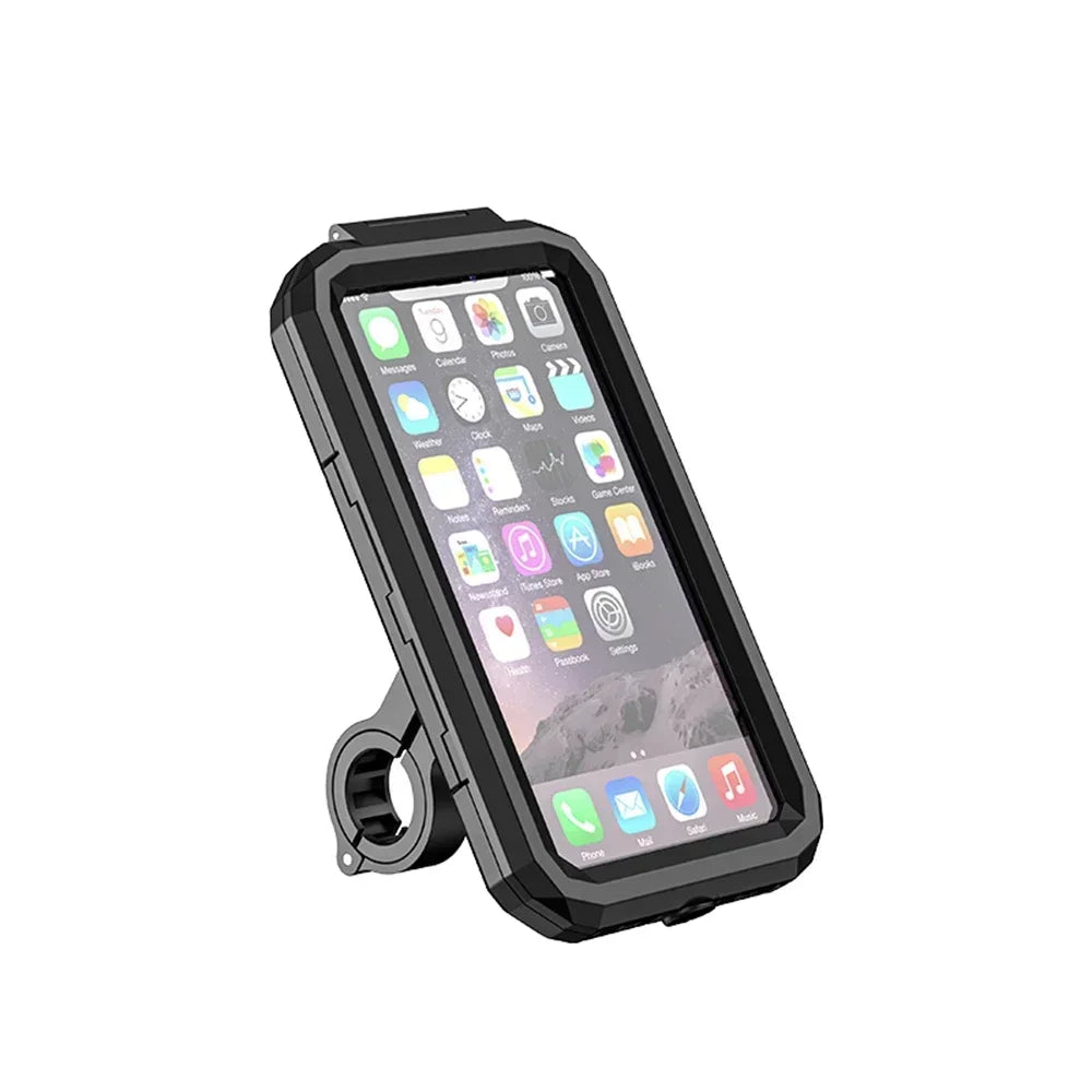 Uchwyt na telefon z ładowarką bezprzewodową do motocykla - szybkie ładowanie qc 3.0