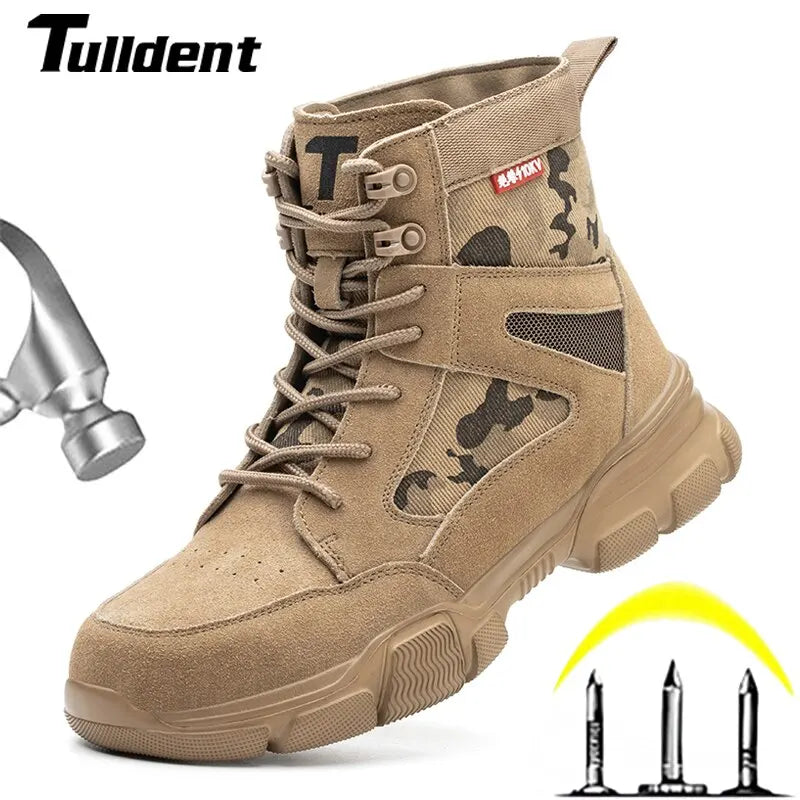 Tulldent pustynne buty taktyczne niezniszczalne | najwyższa ochrona stóp