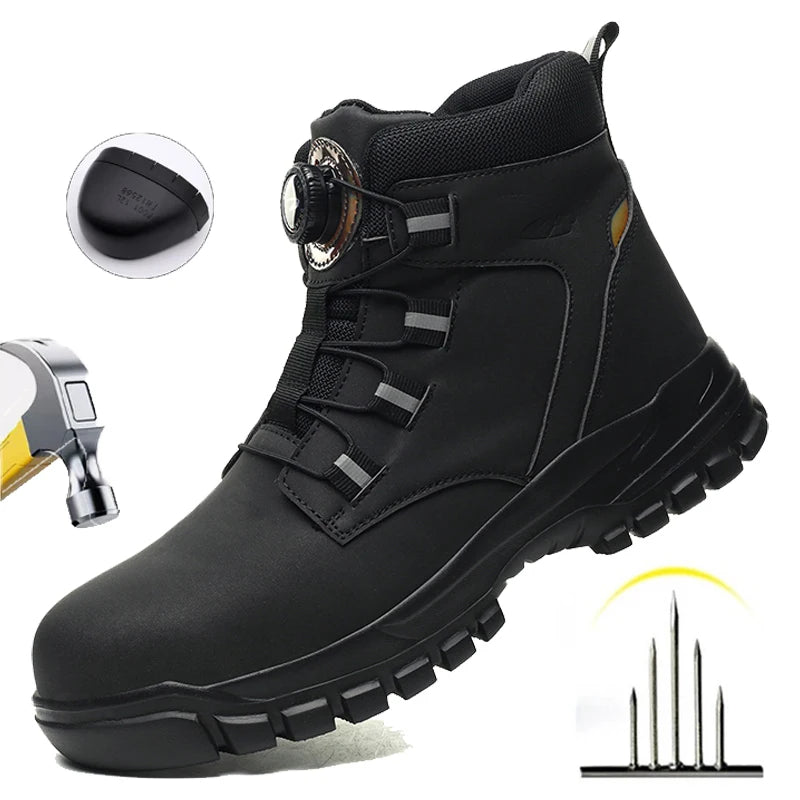 Wodoodporne buty robocze ze stalowym podnoskiem – najwyższa ochrona
