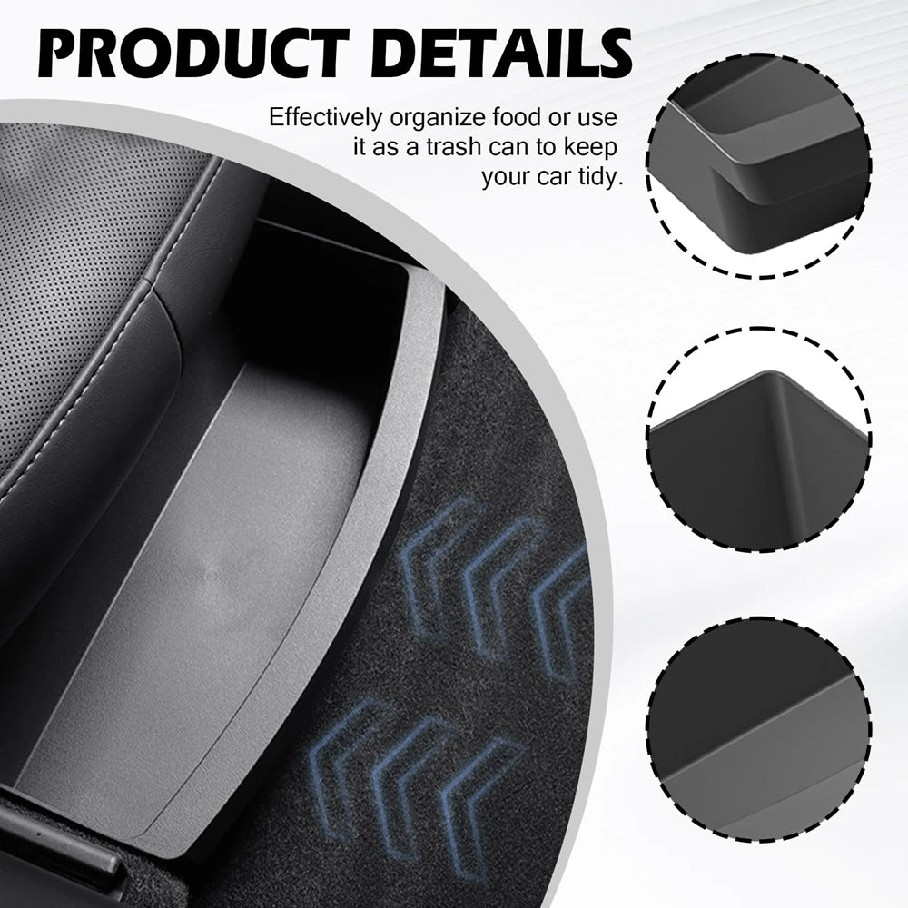 Organizer pod siedzenie tesla model y juniper 2025-2026 - idealne dopasowanie