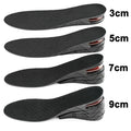 Wkładki podwyższające do butów – amortyzujące podpiętki powietrzne (3-9cm)