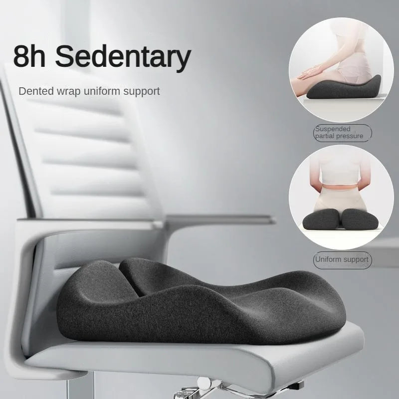 Sciatica & Tailbone Pain Relief Cushion - Office & Car Seat Comfort