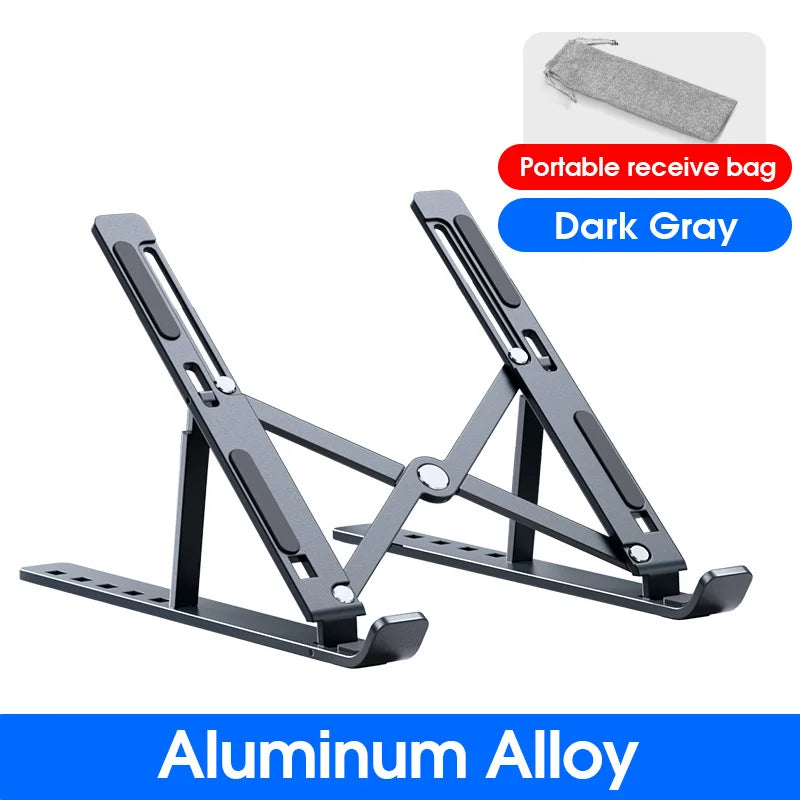 Yylmone yylm n8 aluminiowy stojak na laptopa – ergonomiczny, przenośny, regulowany