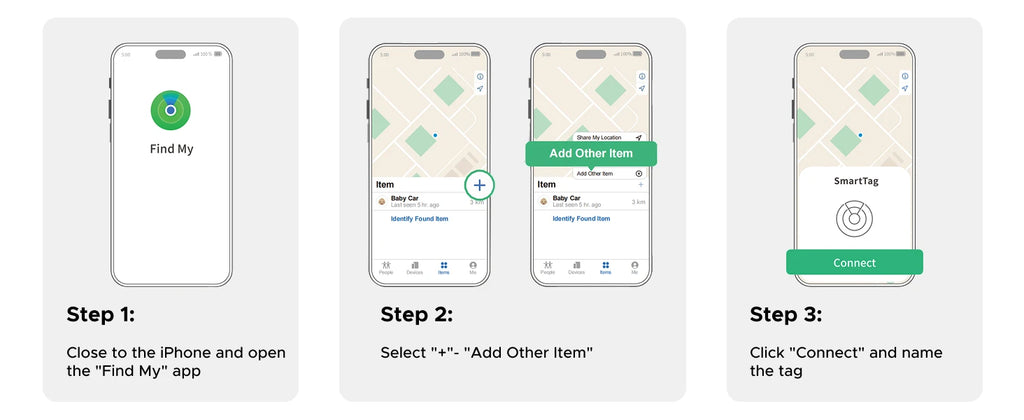 UGREEN Finder Smart Tag with Apple Find My for iOS Devices