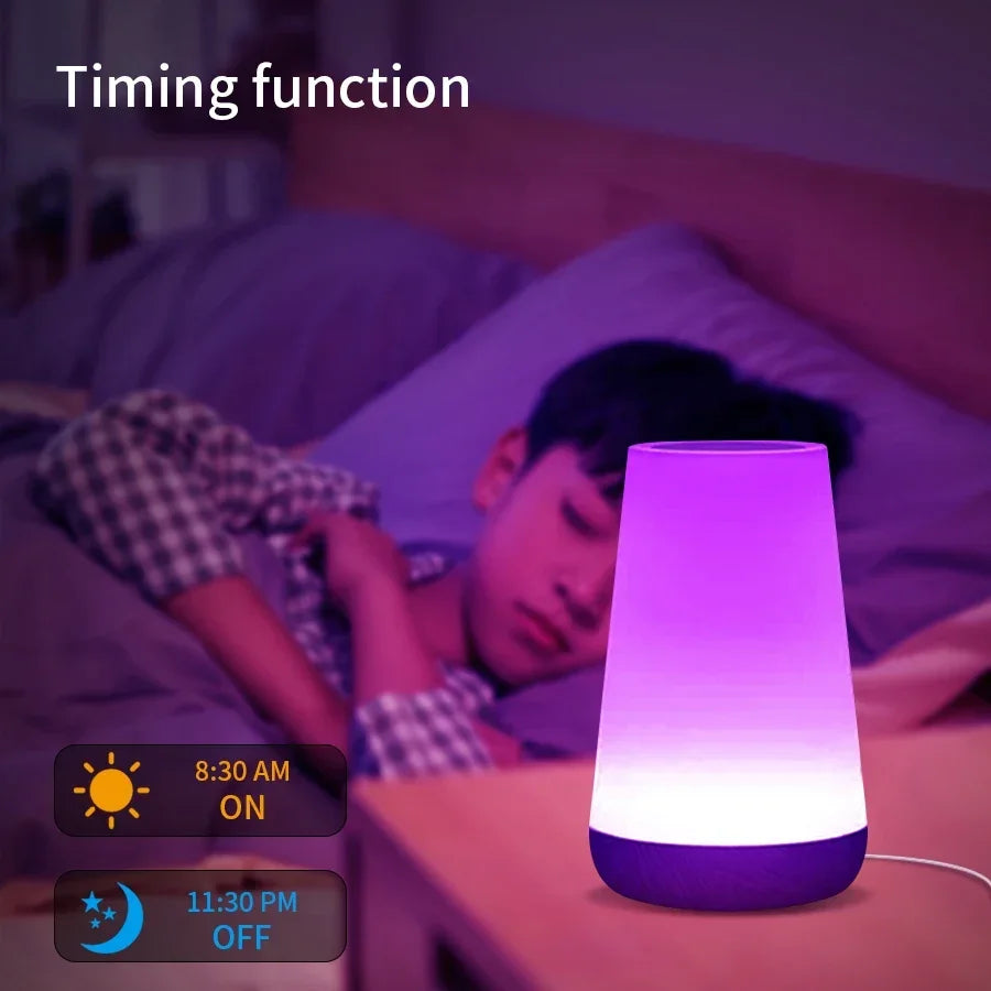 Inteligentna lampka nocna tuya wifi led - ściemniana lampa dotykowa z usb, alexa i google home