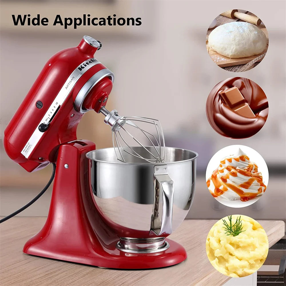 Misa ze stali nierdzewnej do miksera kitchenaid 4.5-5 qt z uchylną głowicą | serie artisan i classic