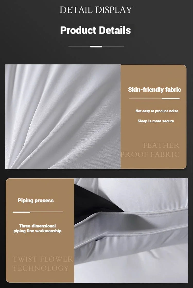5-Star Hotel Quality Pillow - Luxurious Comfort for Sleep