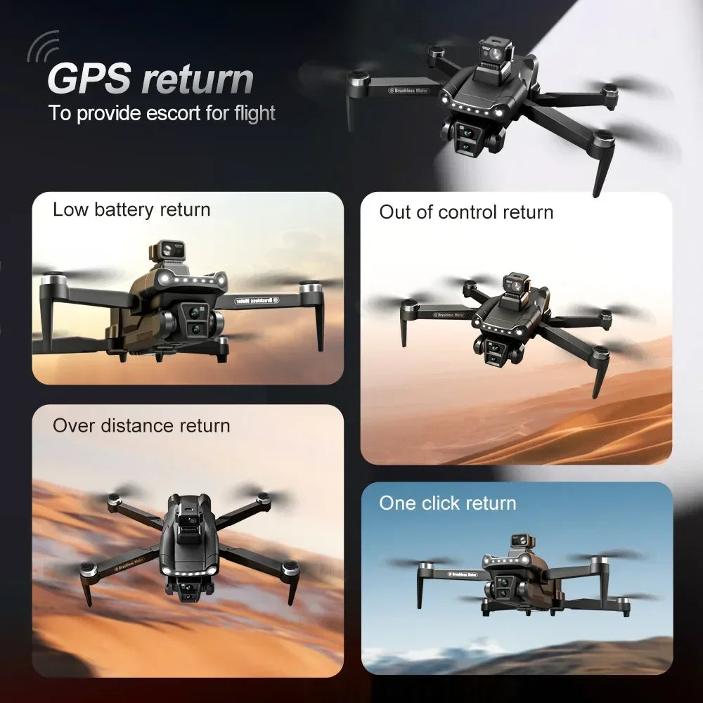 Lenovo V198 MAX GPS Drone 8K/4K Camera Obstacle Avoidance