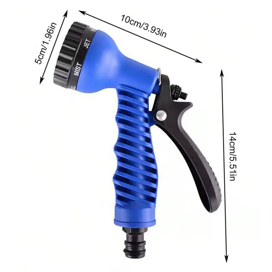 Vabena Expandable Garden Hose 25-200FT - Lightweight, Durable & Kink-Free with 7-Way Spray Nozzle
