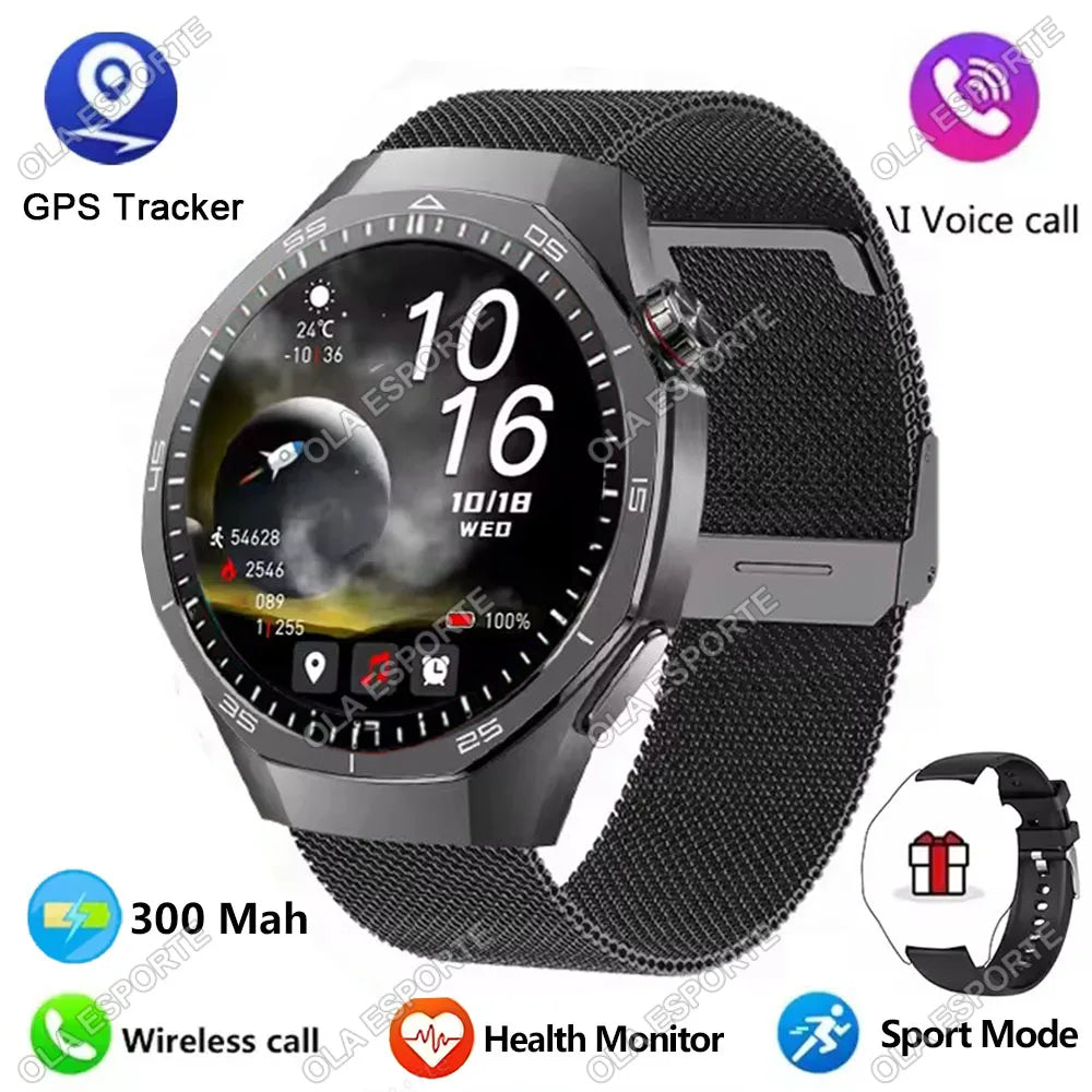 Vabena Watch 5 Pro GPS NFC Smartwatch | AMOLED Display