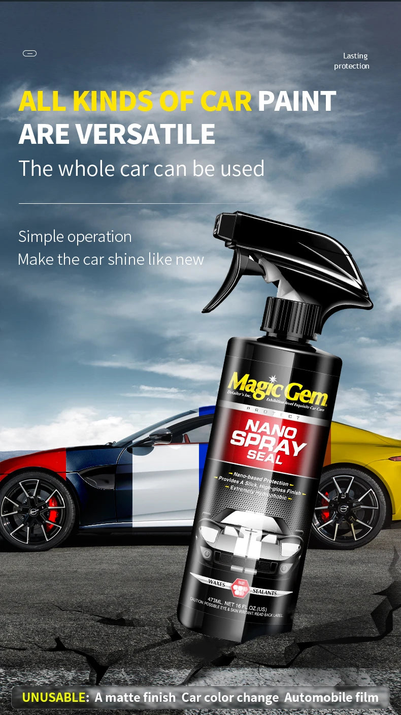 Magiczny klejnot samochodowa nanopowłoka ceramiczna – hydrofobowa ochrona lakieru
