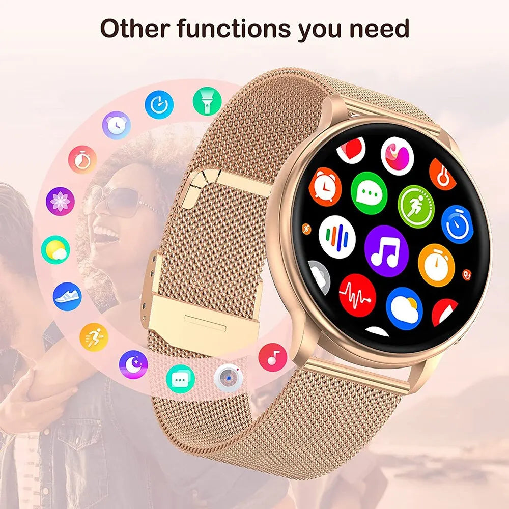 Mevaden inteligentne zegarki z rozmowami bluetooth, indywidualnymi tarczami i trackerami fitness y22