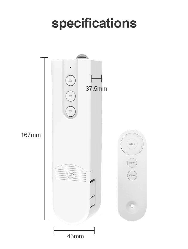 Inteligentny silnik usb do rolet | automatyka domowa | łatwy montaż