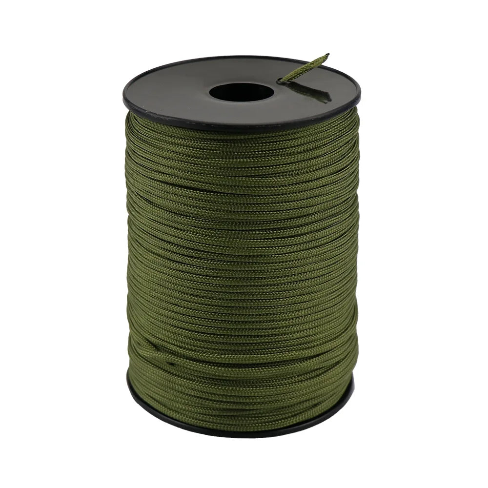 Linka paracord survivalowa vabena 100m 3mm 5-rdzeniowa - do kempingu i namiotów