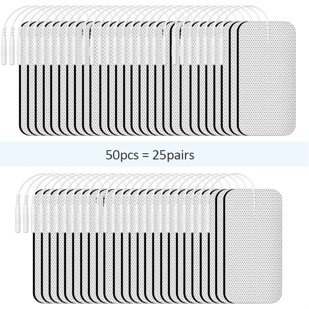 Physiotherapy TENS Electrode Pads for Muscle Stimulation & Pain Relief