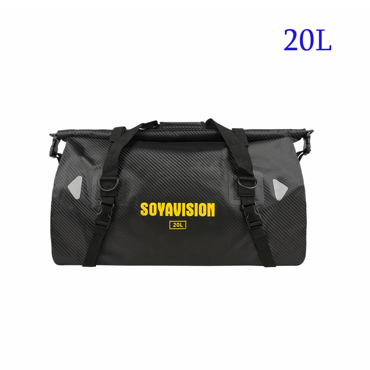 Wodoodporna torba motocyklowa na bagaż | suchy plecak rolowany | 20l, 40l, 66l