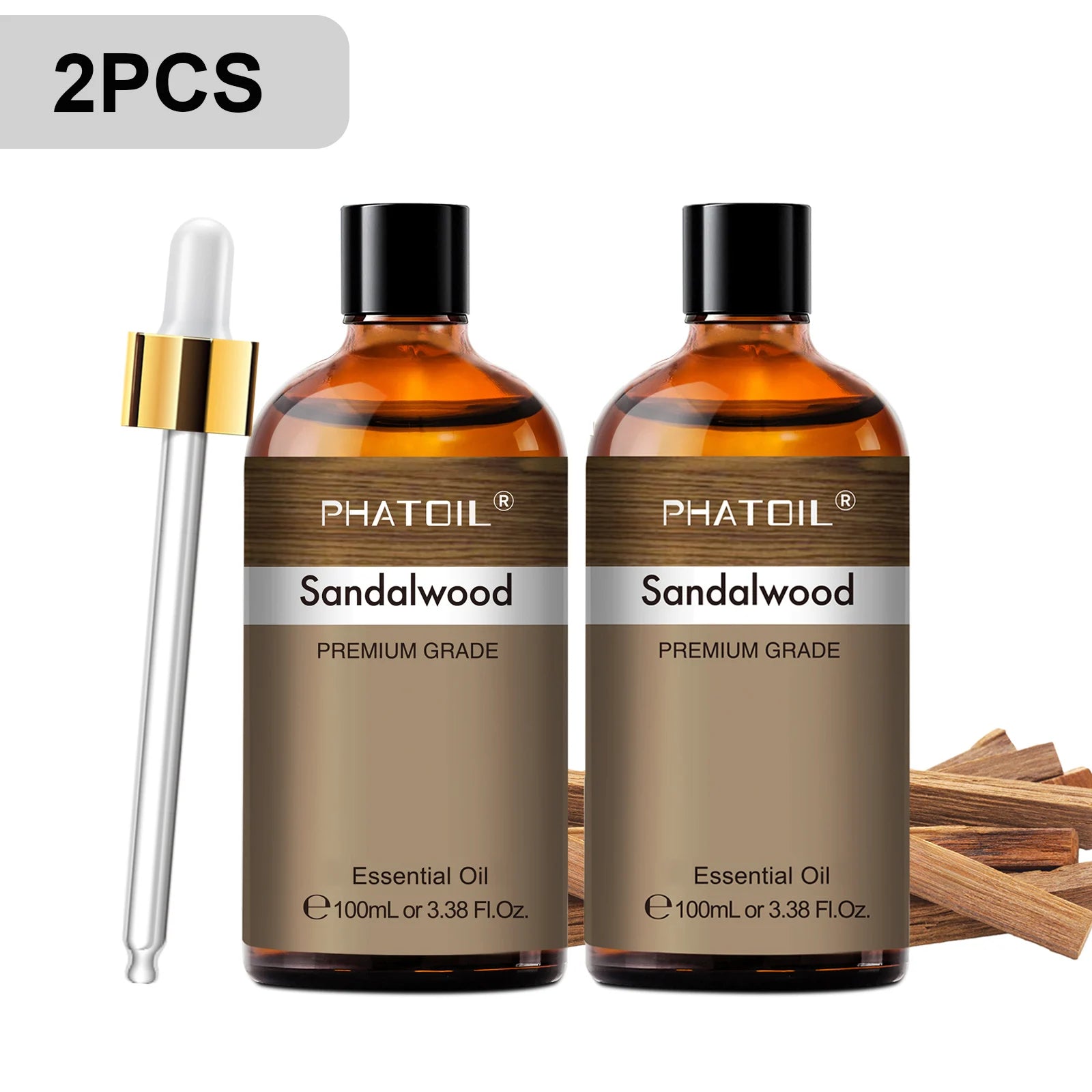 Phatoil premium mieszanka olejków eterycznych - drzewo sandałowe, lawenda, eukaliptus, mięta pieprzowa