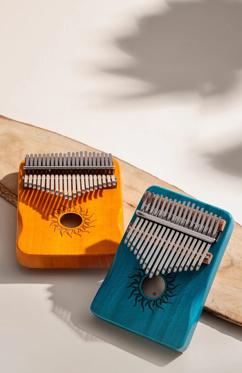 Hluru 17 21 klawiszy kalimba pianino palcowe – instrument muzyczny dla początkujących